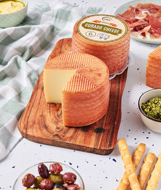 CuradoCheese2 Spanish Curado Cheese 6 Months Matured Mini Wheel
