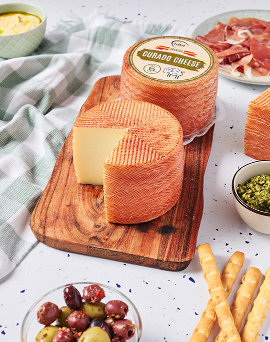 Spanish Curado Cheese 6 Months Matured Mini Wheel