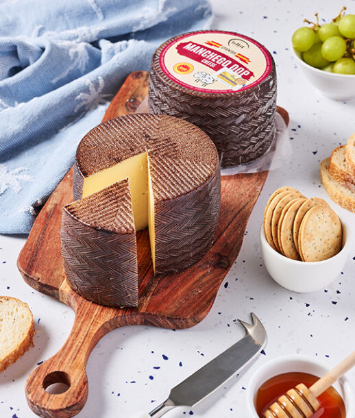 MiniManchego2 Spanish Manchego DOP Cheese Mini Wheel