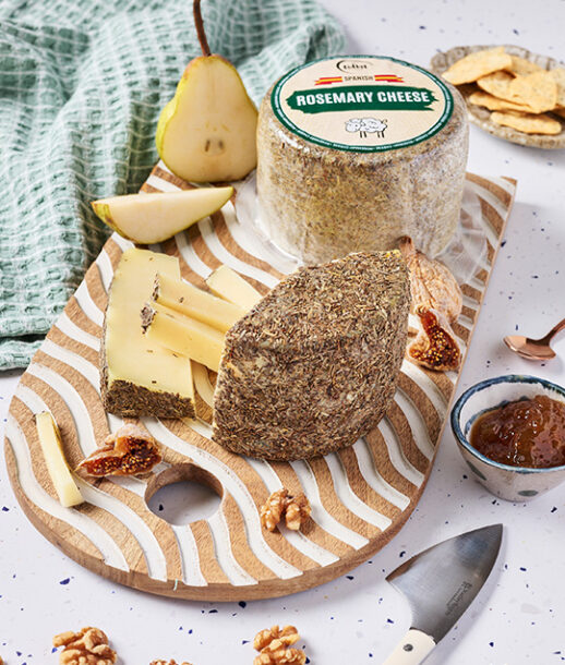 RosemaryCheeseWheel3 Spanish Rosemary Cheese Mini Wheel